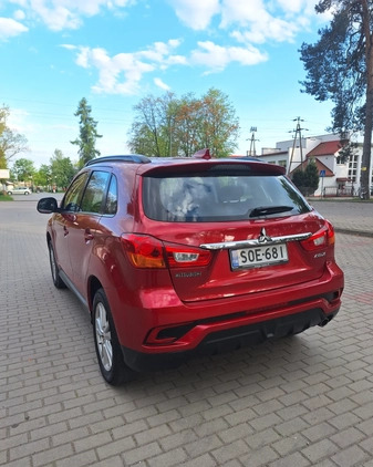 Mitsubishi ASX cena 54900 przebieg: 86000, rok produkcji 2018 z Czersk małe 79